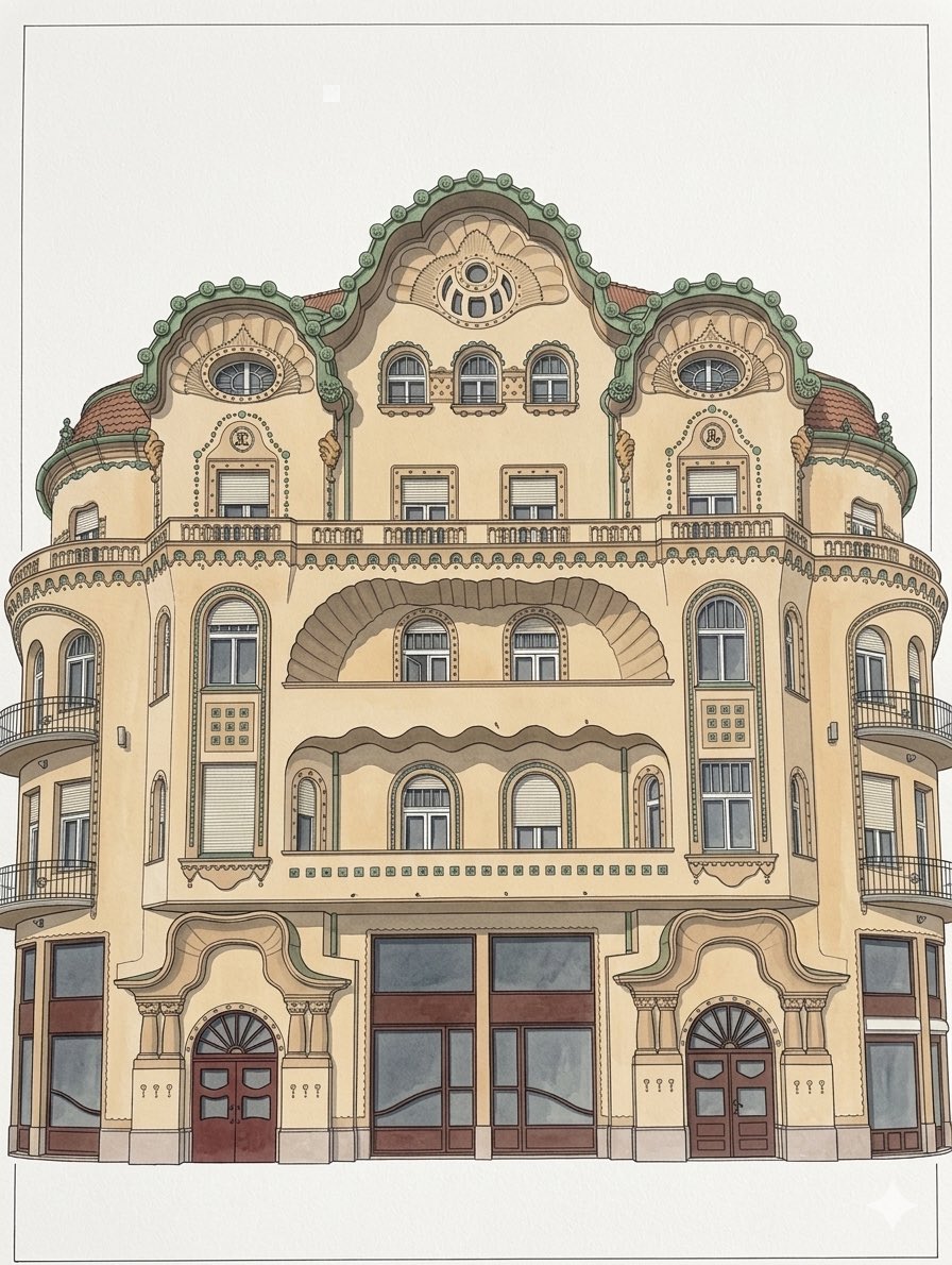 casedeepoca's tweet image. intimate symmetries resulting in organic “waves”. The polychrome ceramic enlivens the otherwise mostly creamy surface, a delight for an aesthete’s eye. #blackeagle #hungariansecession #oradeastudytrip #casedeepoca #valentinmandache 2/2