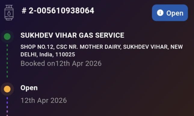 NasirMay22's tweet photo. Cylinder booked under Indane 7 days ago  but not delivered. No. DAC number genertaed.

Distributor:  Sukhdev Vihar Gas Service 
Location: New Delhi 

Kindly look into the delay and arrange delivery urgently.

@IndaneGas @IndianOilcl
@MoPNG_eSeva https://t.co/MsiBe3z3Or