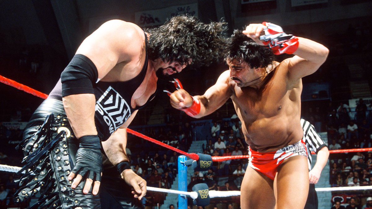 WWFWrestling1's tweet photo. 📸 WWF In-Ring Action! #WWF #WWE #FakeDiesel #MarcMero https://t.co/IIqYrdxXqQ