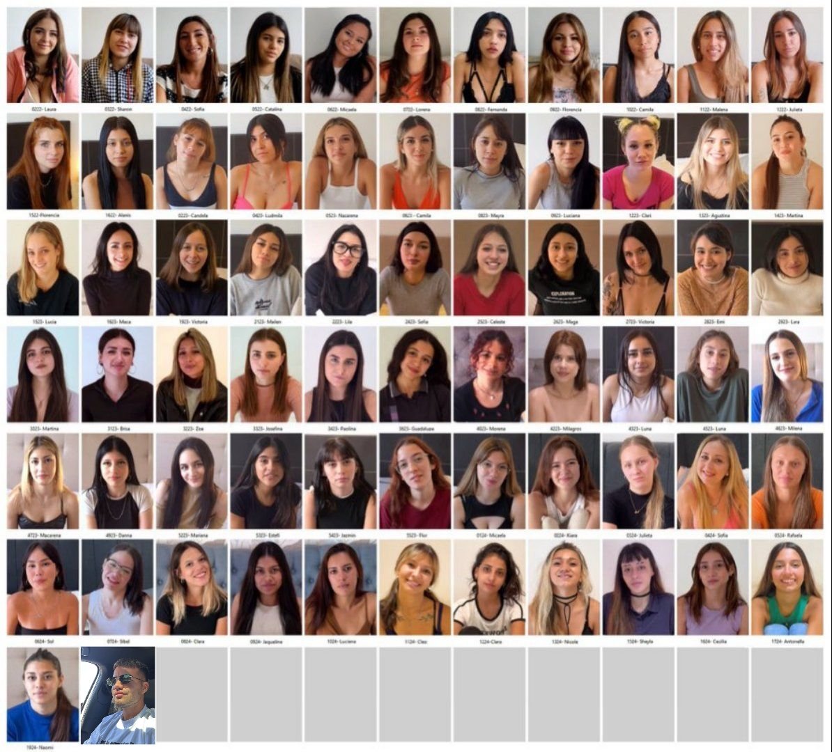 Todas tuvieron relaciones por plata. Que vergüenza