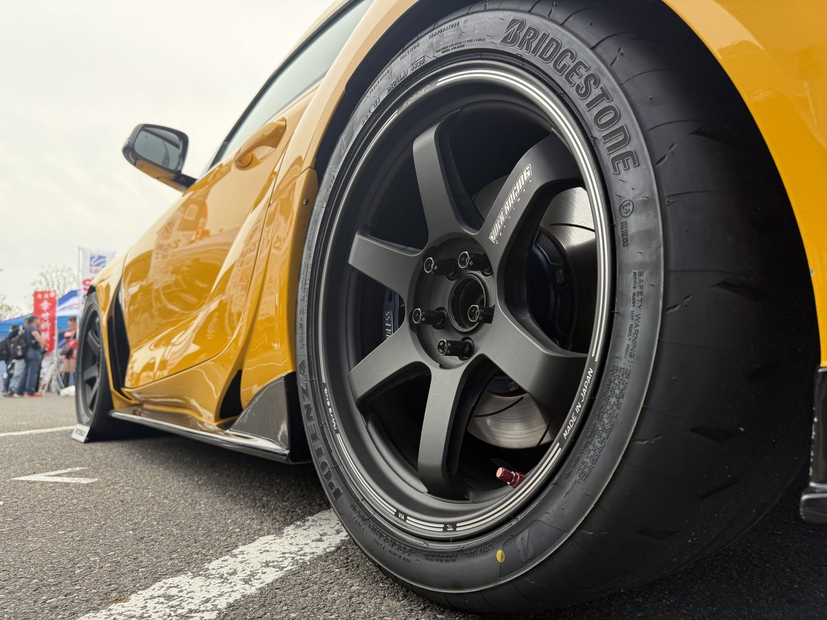 ings_aero's tweet photo. ings N-SPEC R GR SUPRAにブリヂストンの新製品「POTENZA RE-71RZ」を装着。
性能も見た目も最高です！

#potenza #ings #スーパー耐久 #GR86 #吉田桃華 https://t.co/RynQvHETf0