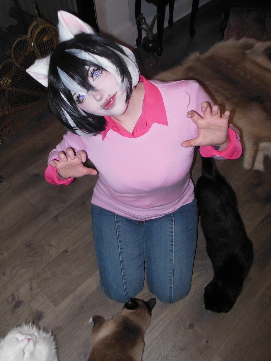 kalaynokayy's tweet image. Hanekawa 🐯