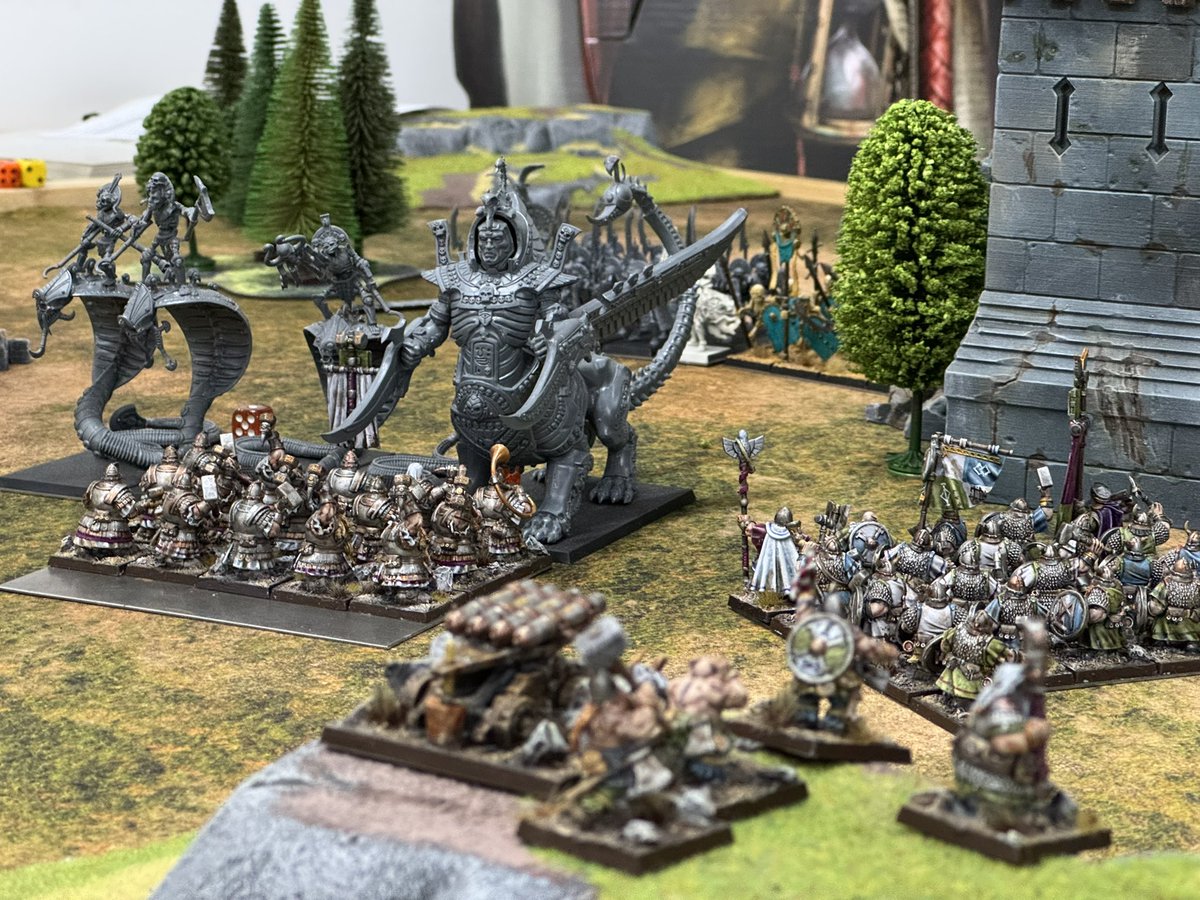 groje's tweet photo. Great Game of #theoldworld yesterday, Dwarfs manage a close win against Tomb kings 

#warhammercommunity #warhammer #tabletop #tabletopgames https://t.co/tGlUVTUdZE