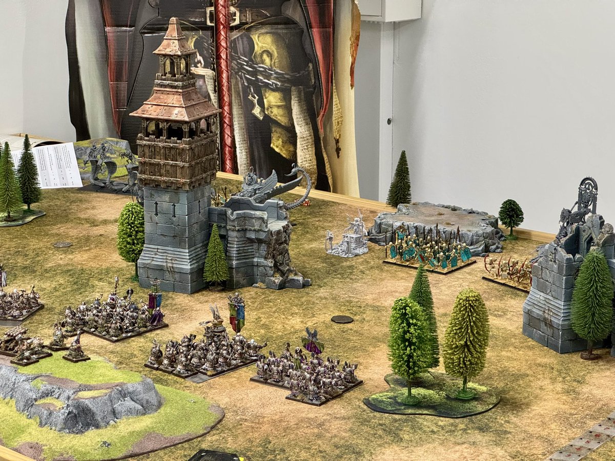 groje's tweet photo. Great Game of #theoldworld yesterday, Dwarfs manage a close win against Tomb kings 

#warhammercommunity #warhammer #tabletop #tabletopgames https://t.co/tGlUVTUdZE