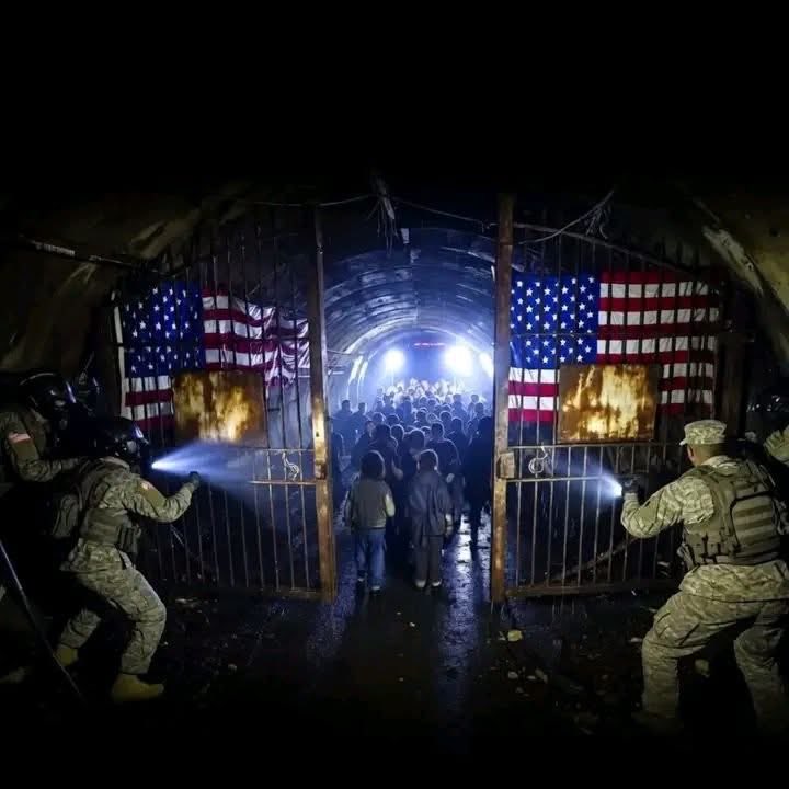 JD_Vance_Q1's tweet image. #Breakingnews: MASSIVE UNDERGROUND TUNNEL CITY DISCOVERED DIRECTLY BENEATH WASHINGTON DC

MILITARY INTELLIGENCE HAS CONFIRMED: THIS NEWLY DISCOVERED WASHINGTON DC UNDERGROUND CITY WAS THE CENTRAL HUB OF THE CLINTON CHILD TRAFFICKING RING FOR OVER 30 YEARS.

DIRECT HIGH-SPEED RAIL