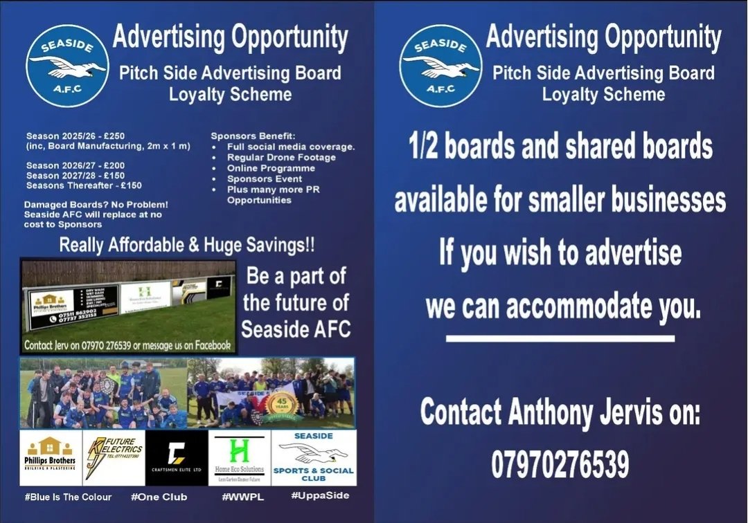 Seaside AFC tweet media