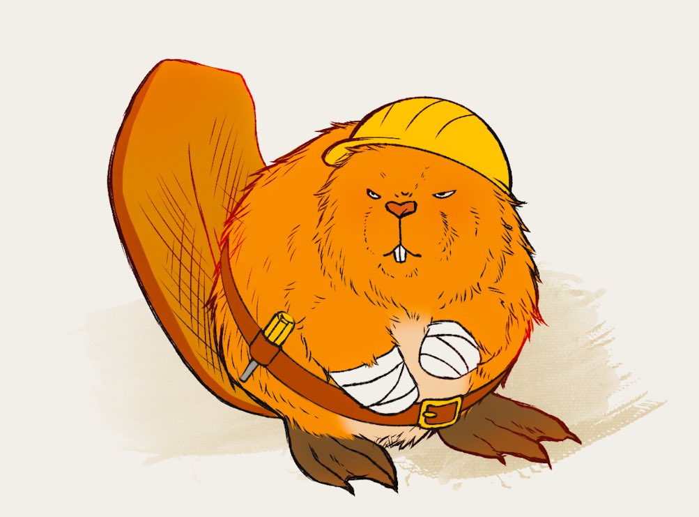 Handy君の不満顔大好き🦫