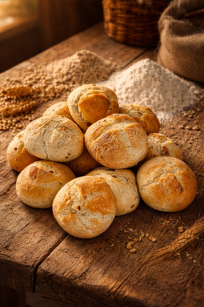 michanzl's tweet image. Onion rolls - perfect with the compound butter I made earlier 😋

#rolls #breadrolls #baking #sundaybaking #onionrolls #butter #compundbutter #michasberrykitchen
