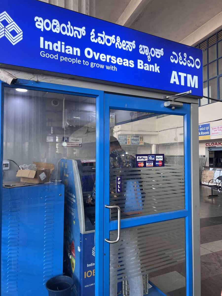 ravikeerthi22's tweet image. ಈ ಎಟಿಎಂನಲ್ಲಿ ಕನ್ನಡ ಭಾಷೆ ಆಯ್ಕೆಯೇ ಇಲ್ಲಾ ??
@IOBIndia ಕನ್ನಡ ಆಯ್ಕೆ ಯಾಕೆ ಇಲ್ಲಾ??
ತಮಿಳು ಭಾಷೆ ಇದೆ !!!

ಸ್ಥಳ : ಮೈಸೂರು ರಸ್ತೆ ಬಸ್ ನಿಲ್ದಾಣ (ಸ್ಯಾಟಲೈಟ್)

#ServeInMyLanguage