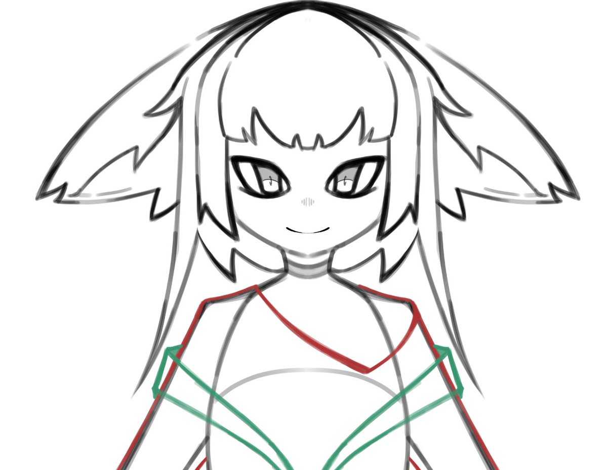 Anifak_'s tweet photo. I feel like it will be my first and best VTuber model.

Maybe I will do it for money.
#WIP #art #Vtuberdev https://t.co/o5lu5nvGdk