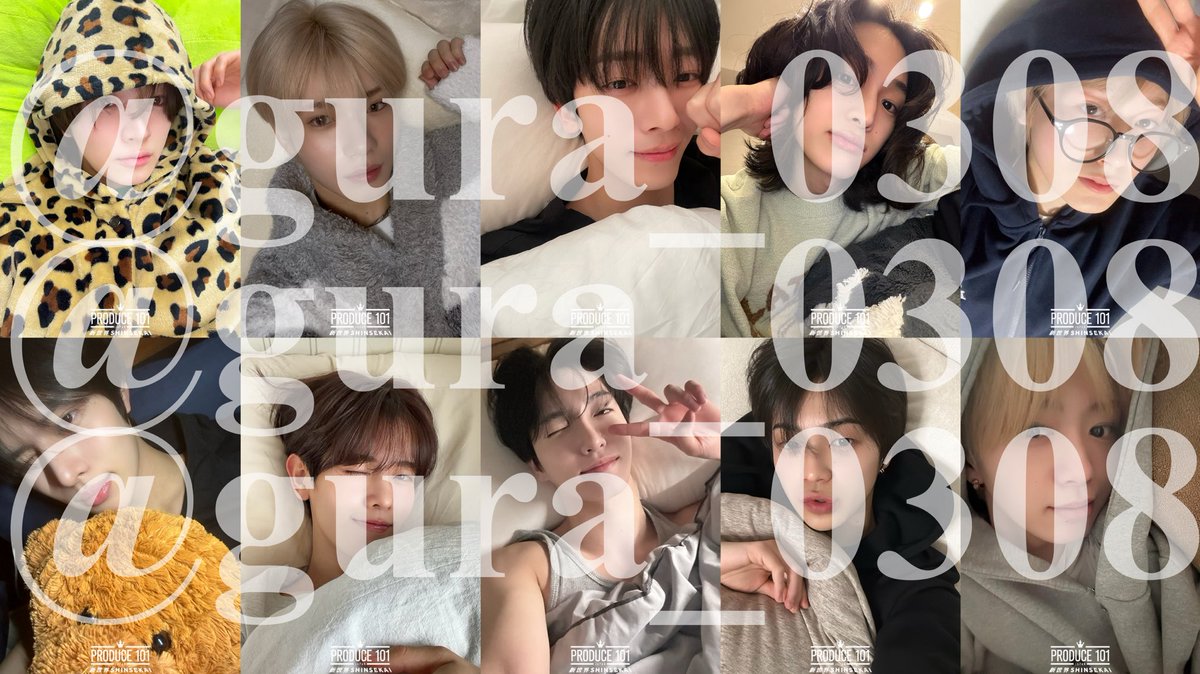 日プ新世界 Mpickard #1 #2 #3 #4 Mnetplus PRODUCE101JAPAN新世界