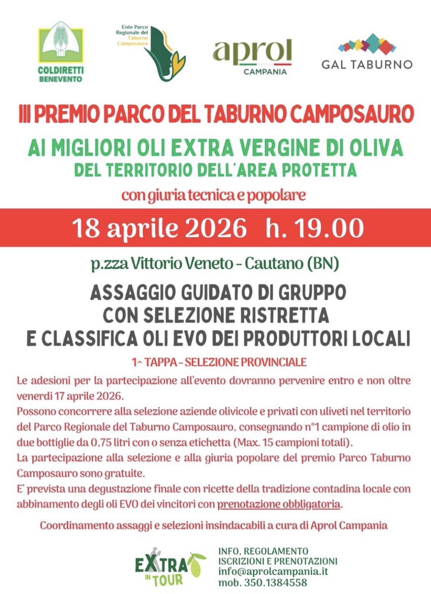 parcotaburno's tweet photo. Nella sala ‘Grotte’ della sede dell’Ente Parco si è tenuta la terza edizione del Premio Parco Del Taburno Camposauro.
Un incontro molto partecipato dove sono stati premiati alcuni oli extra vergini di oliva prodotti nell’area parco.
Un Grazie ad Aprol, Coldiretti e Gal Taburno https://t.co/5QpY68Ikhx