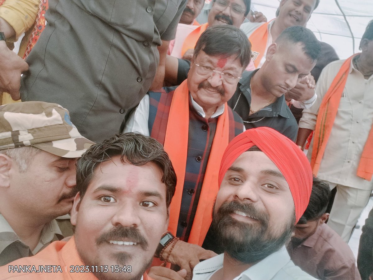PANKAJBJPNETA's tweet photo. हम सबके लोकप्रिय लाडले नेता इंदौर विधानसभा एक से यशश्वी विधानसभा एवं मध्यप्रदेश शासन में नगरी प्रशासन मंत्री श्री कैलाश विजयवर्गीय जी भाई साहब को जन्मदिन की हार्दिक मंगलमय शुभकामनाएं
@KailashOnline https://t.co/iKO5aUGGBo