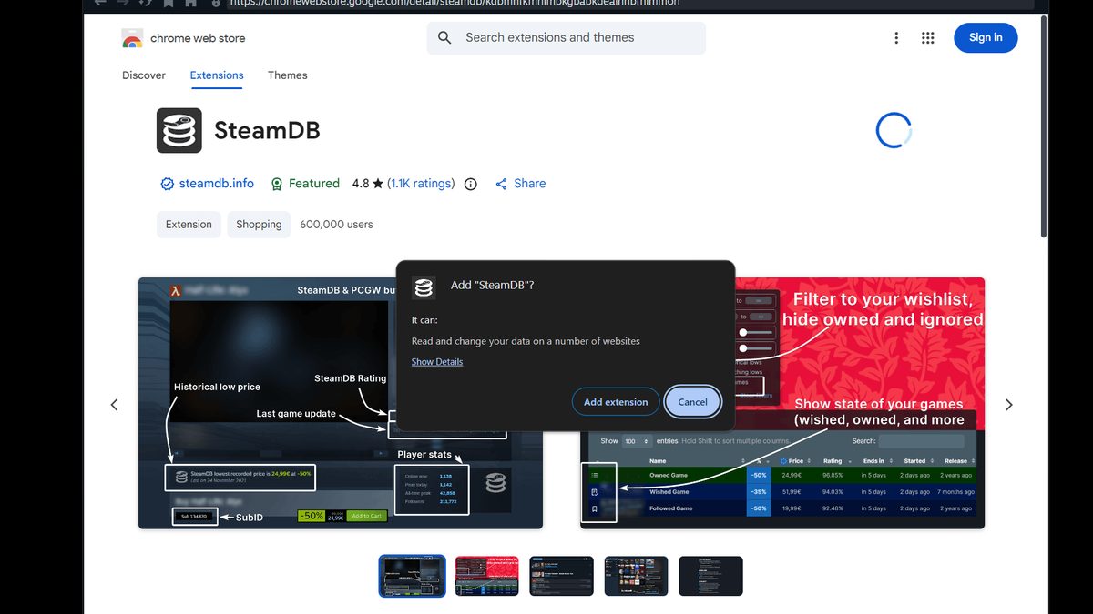 HappyGamerNews's tweet image. Steam's Hidden Chrome Extension Support Changes Everything

#Steam #Tech

@Steam