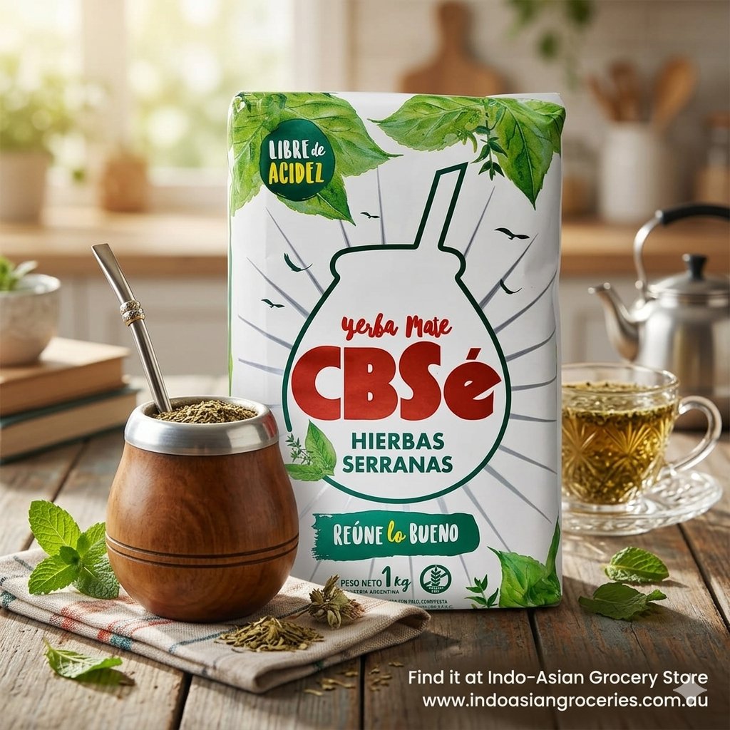 IndoAsianGrocer's tweet photo. 🌿🧉 Experience Argentina’s favourite! 𝗖𝗕𝗦𝗲 𝗬𝗲𝗿𝗯𝗮 𝗠𝗮𝘁𝗲 𝘄𝗶𝘁𝗵 𝗺𝗼𝘂𝗻𝘁𝗮𝗶𝗻 𝗵𝗲𝗿𝗯𝘀 for a refreshing herbal twist 🌄✨

🛒 Buy now https://t.co/t5piTJOAub

#CBSe #YerbaMate #HerbalTea #HealthyDrinks #IndoAsianGroceries #WellnessTea https://t.co/vztXF7Qpf2