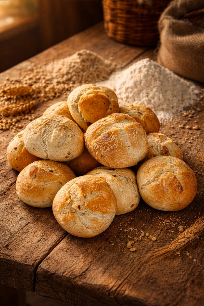 michanzl's tweet image. Onion rolls - perfect with the compound butter I made earlier 😋

#rolls #breadrolls #baking #sundaybaking #onionrolls #butter #compoundbutter #michasberrykitchen