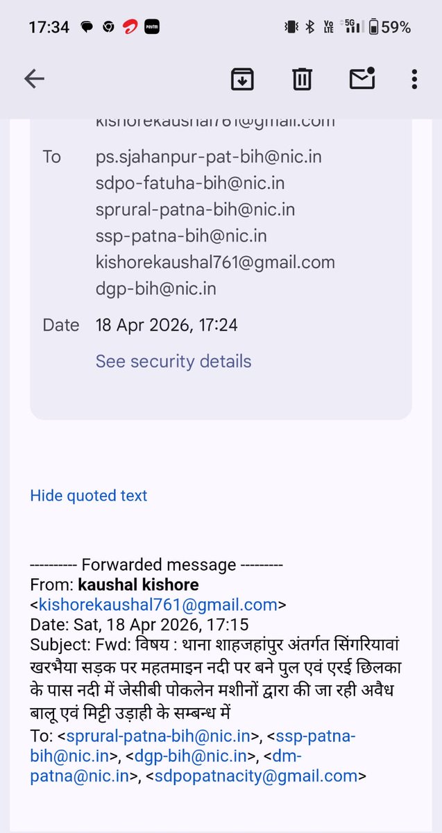 Kaushal Kishore tweet media