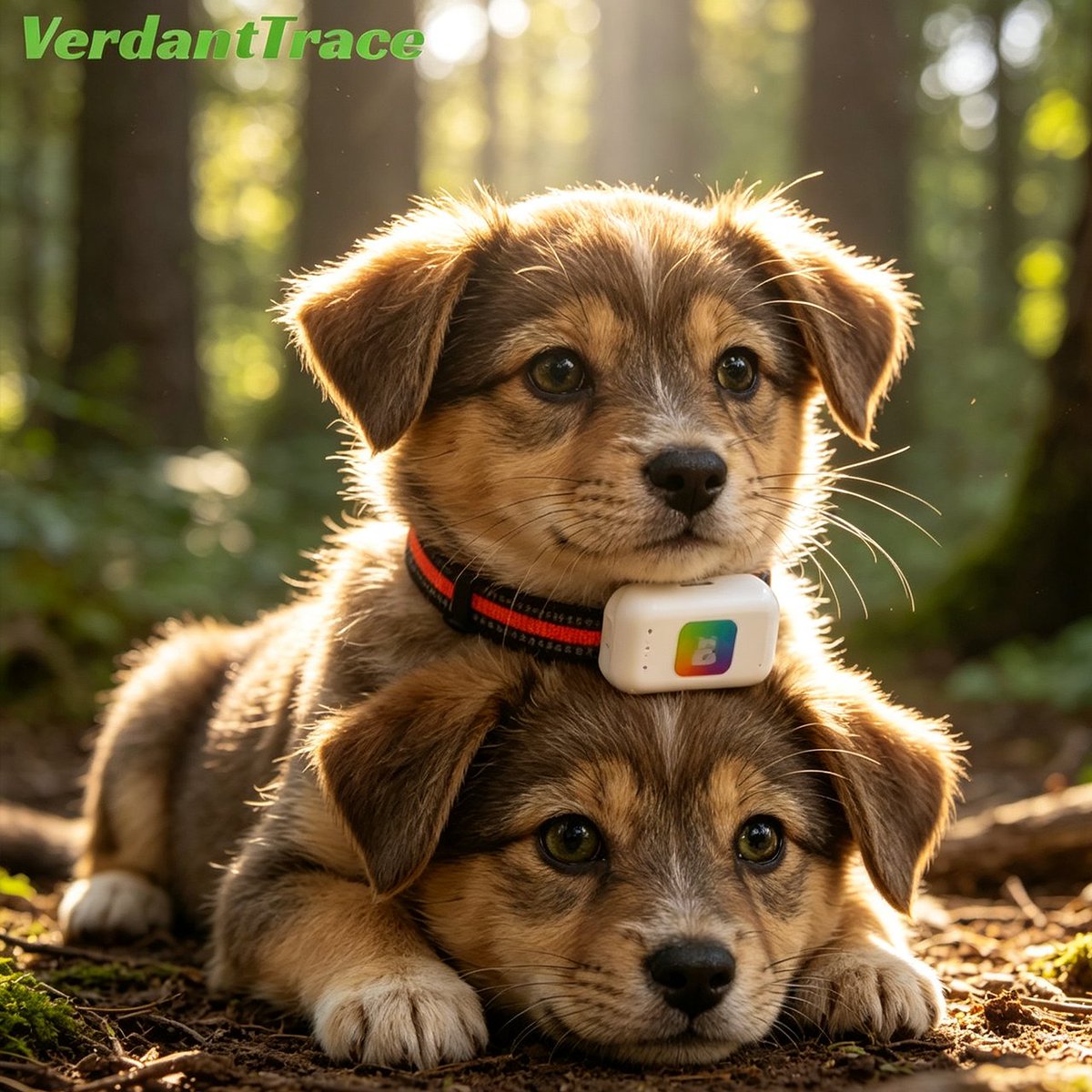 VerdantTrace's tweet image. two puppies just made the forest look even softer. 🐶🐶

#verdanttrace #doglife #puppies #cutedogs #outdoorpets #petlove #dailyjoy #pettech