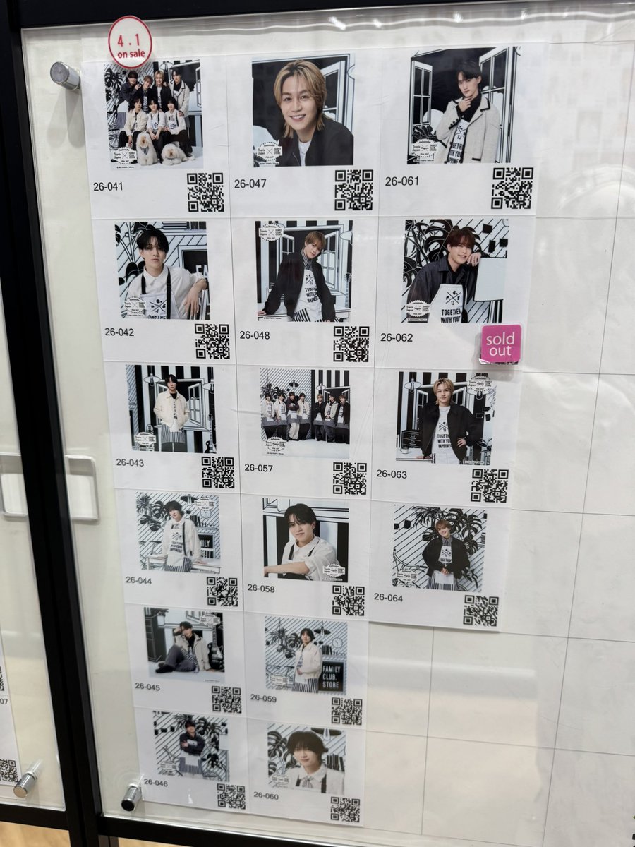 ちか様リクエスト名古屋店限定ましかくフォト４枚 ましかくフォト