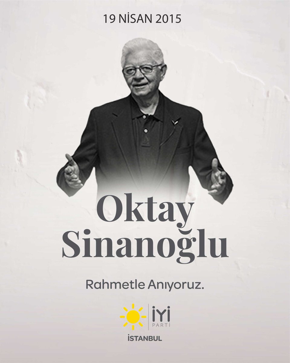 Dünyaca ünlü bilim insanı, Türkçe ve milli kimliğin yılmaz savunucusu Prof. Dr. Oktay Sinanoğlu’nu vefatının yıl dönümünde saygı ve rahmetle anıyoruz. Ruhu şad olsun.