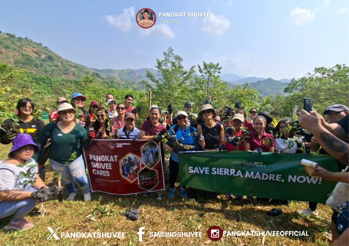 PangkatShuvee's tweet photo. All photos are uploaded to our official Facebook page.

🔗https://t.co/lh5yWYIpQj

PANGKAT SHUVEE TREE PLANTING
#ShuveeEtrata | Shuvee Etrata https://t.co/6QnlFBR4nA