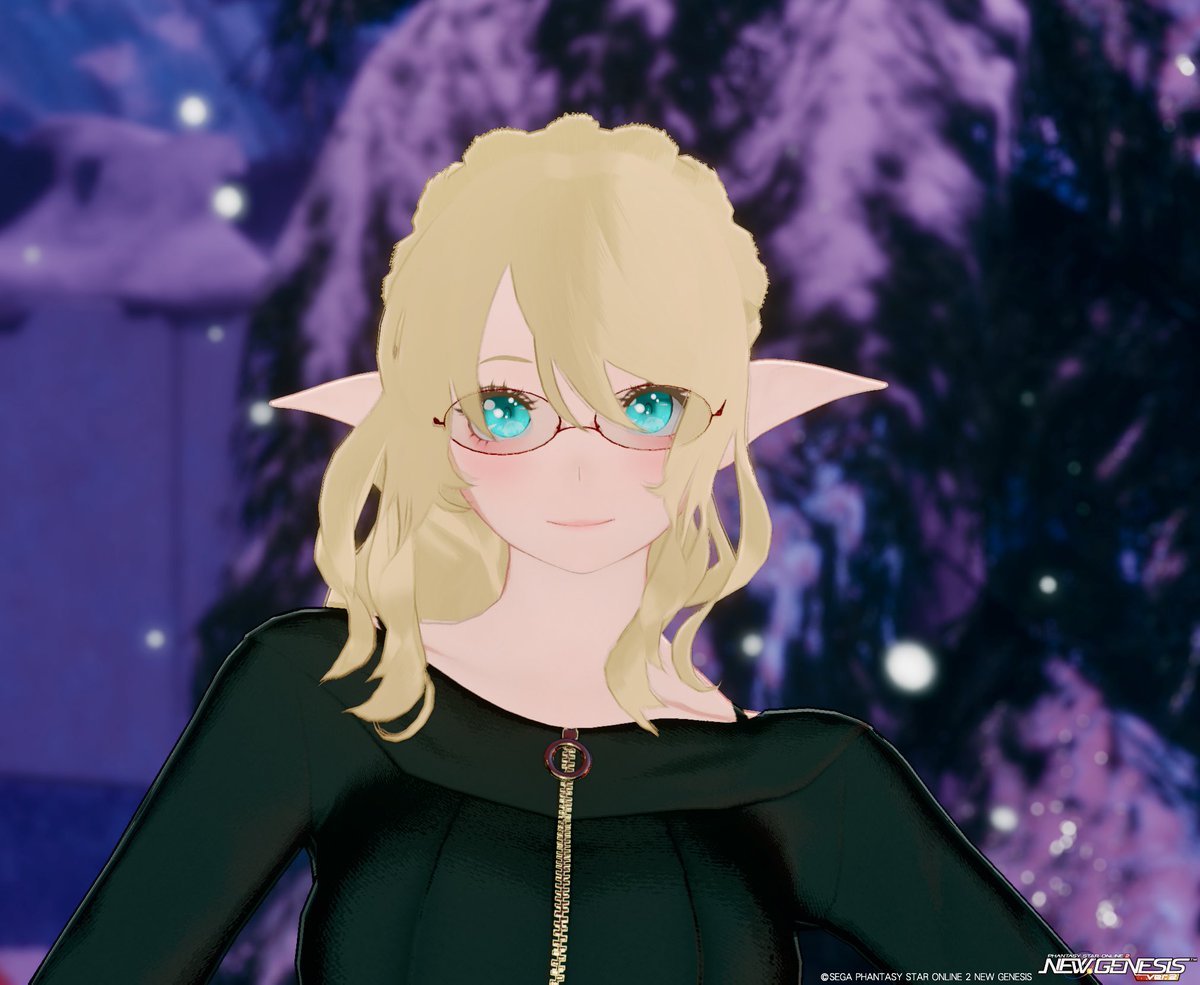 #PSO2NGS #PSO2NGS_SS 
ちょっと顔を更新。