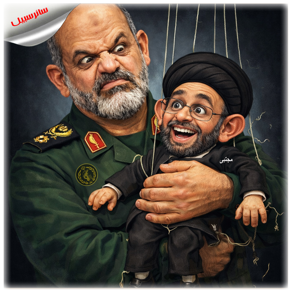 saeersabil's tweet image. القرارات تُتخذ من قبل الحرس الثوري ومجتبى خامنئي تحت سيطرة الحرس تماما..
تصمیم‌گیریها توسط سپاه پاسداران انجام میشود و مجتبی  تحت کنترل سپاه است..
Decisions are made by the IRGC and Mojtaba Khamenei is completely under the control of the IRGC۰
#IRGCterrorists #IranWar #iran