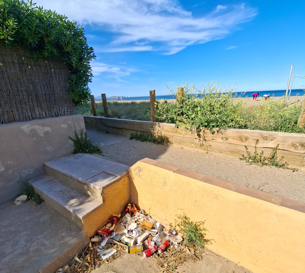 RafaelloBcn's tweet image. Playa de Pals, 17.04.2026, Costa Brava @SosCostaBrava @PlatjadePals @AJUNTAMENTPALS #costabrava #Pals #Katalonia #hiszpania