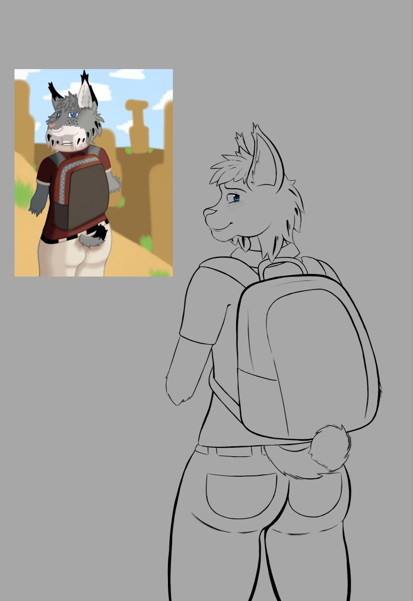 I like coming back to old stuff and remake it

#Furry #fanart #EchoVN