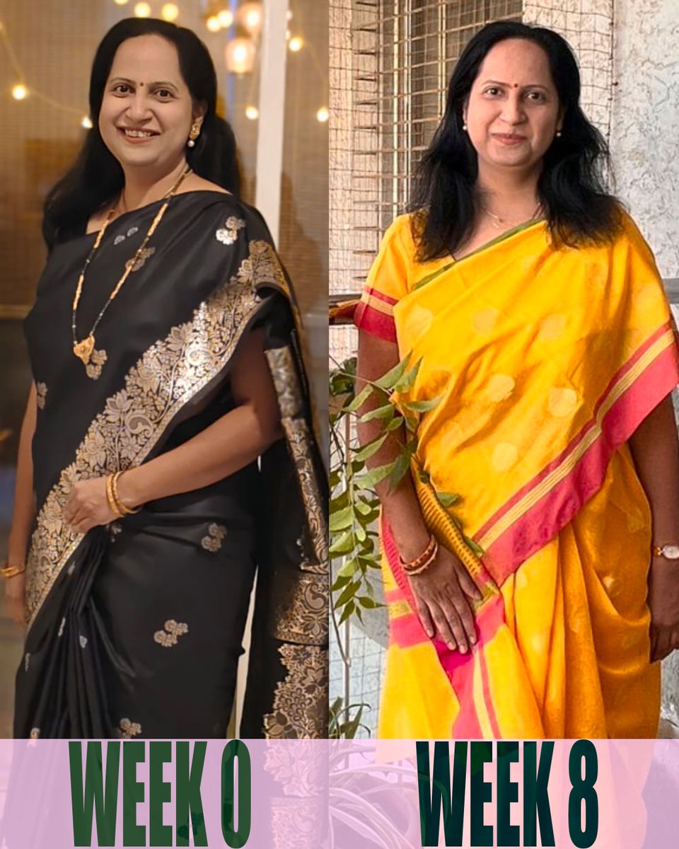 muditagokhalenu's tweet image. 💥 Swati's Transformation 💥 

🏆 After 8️⃣ weeks of clean-eating, Swati has lost a COOL 7️⃣.0️⃣ KGS or 1️⃣5️⃣.4️⃣3️⃣ LBS !! 🏆 

#cleaneating #weightlossjourney #weightlosstransformation #eathealthybehealthy #grindandshine #india #maharashtra #mumbai #india #maharashtra #pune