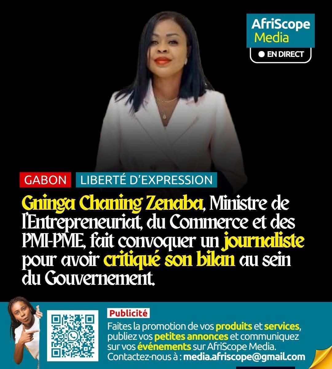 Gabonite's tweet image. Les choses du #Gabon | Le journaliste aurait dénoncé un manque de résultats concrets un an après la mise en place de ce département stratégique, pointant notamment les difficultés persistantes d’accès au financement et les obstacles à la création d’entreprises pour les jeunes.