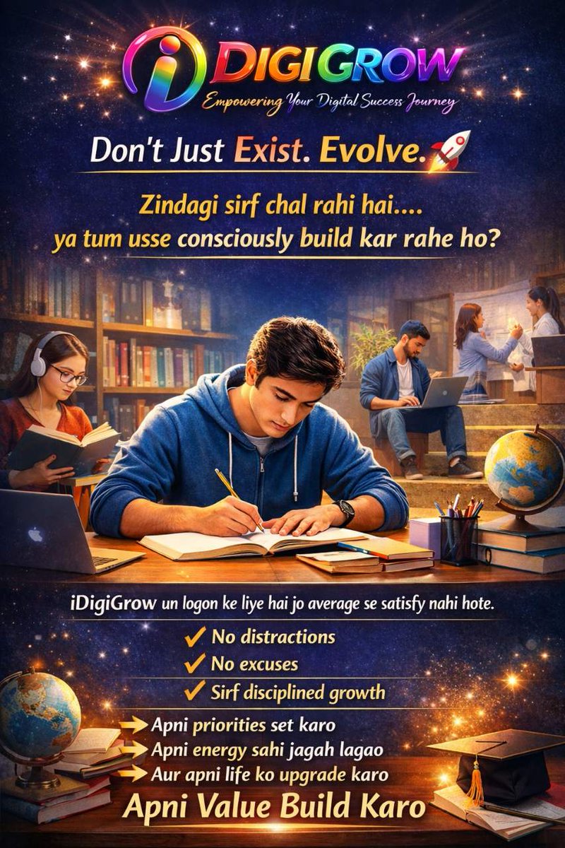 idigigrow1's tweet image. 🚀 Build Your Digital Future with I Digi Grow!

In today’s digital world, skills are the key to success — and I Digi Grow is here to help you unlock endless opportunities.

📈 Create multiple income opportunities

#IDigiGrow #DigitalGrowth #DigitalSkills #LearningToDrive