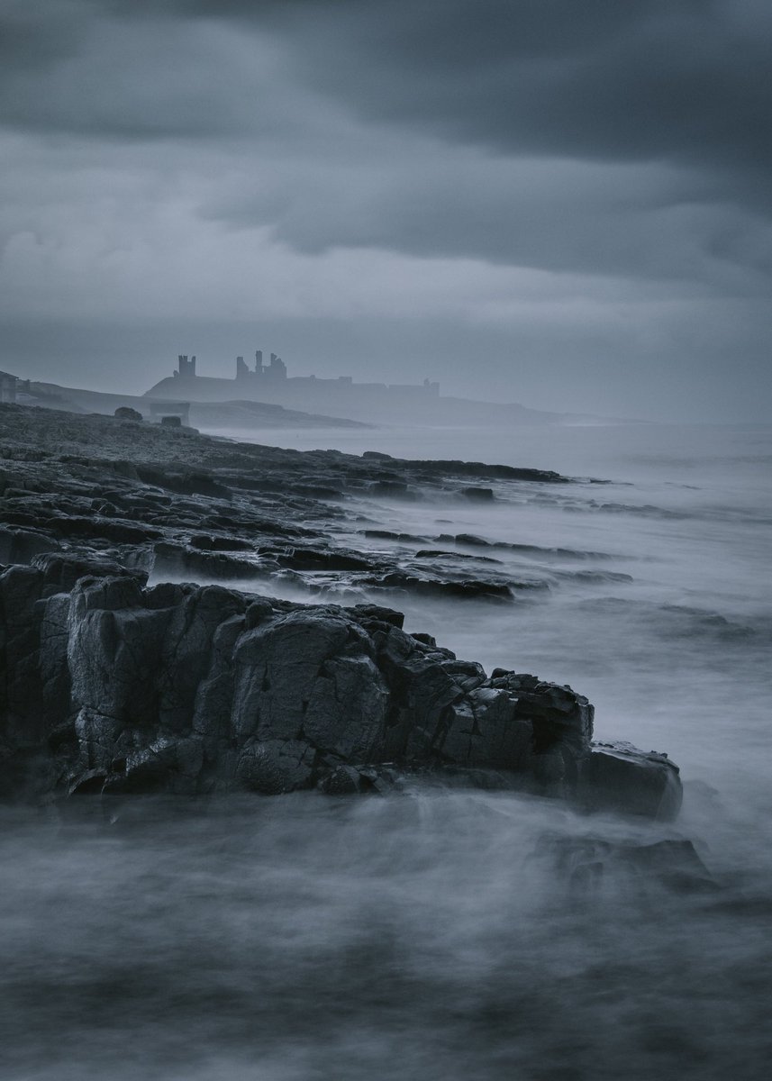 The ruins of Dunstanburgh castle.
