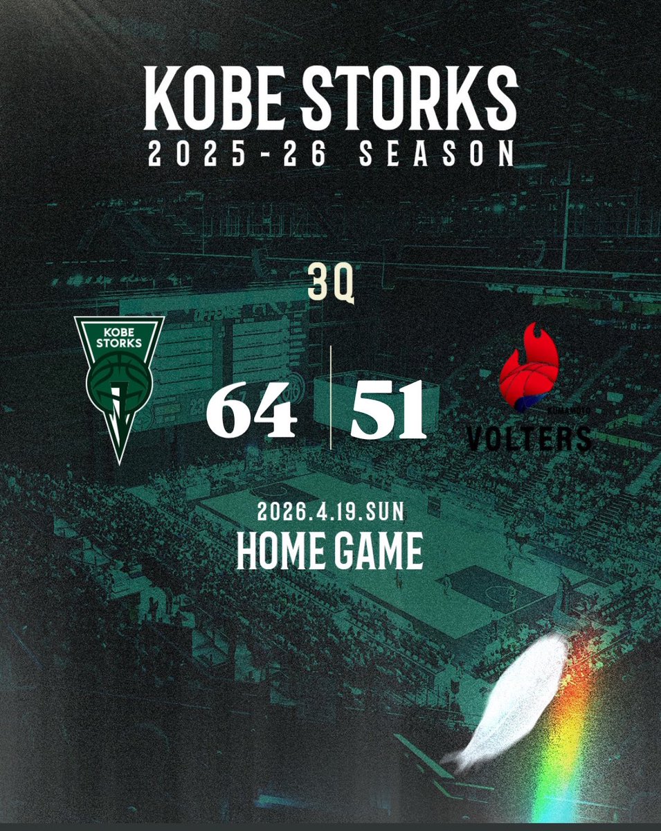 神戸ストークス公式 tweet media