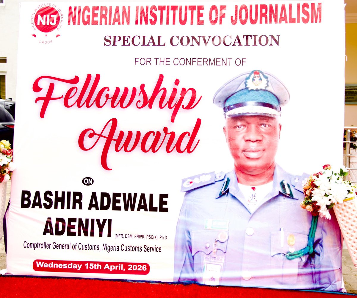 NIGERIA CUSTOMS tweet media
