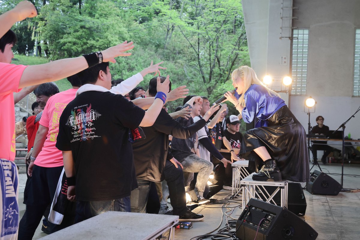 masayaochi's tweet image. FullMooN、所沢航空記念公園野外ステージの”「Hotty&amp;amp;Rhythm 2026 Spring Festival」”で撮影しました。　＃所沢航空記念公園 ＃所沢航空記念公園野外ステージ #FullMooN #満月團