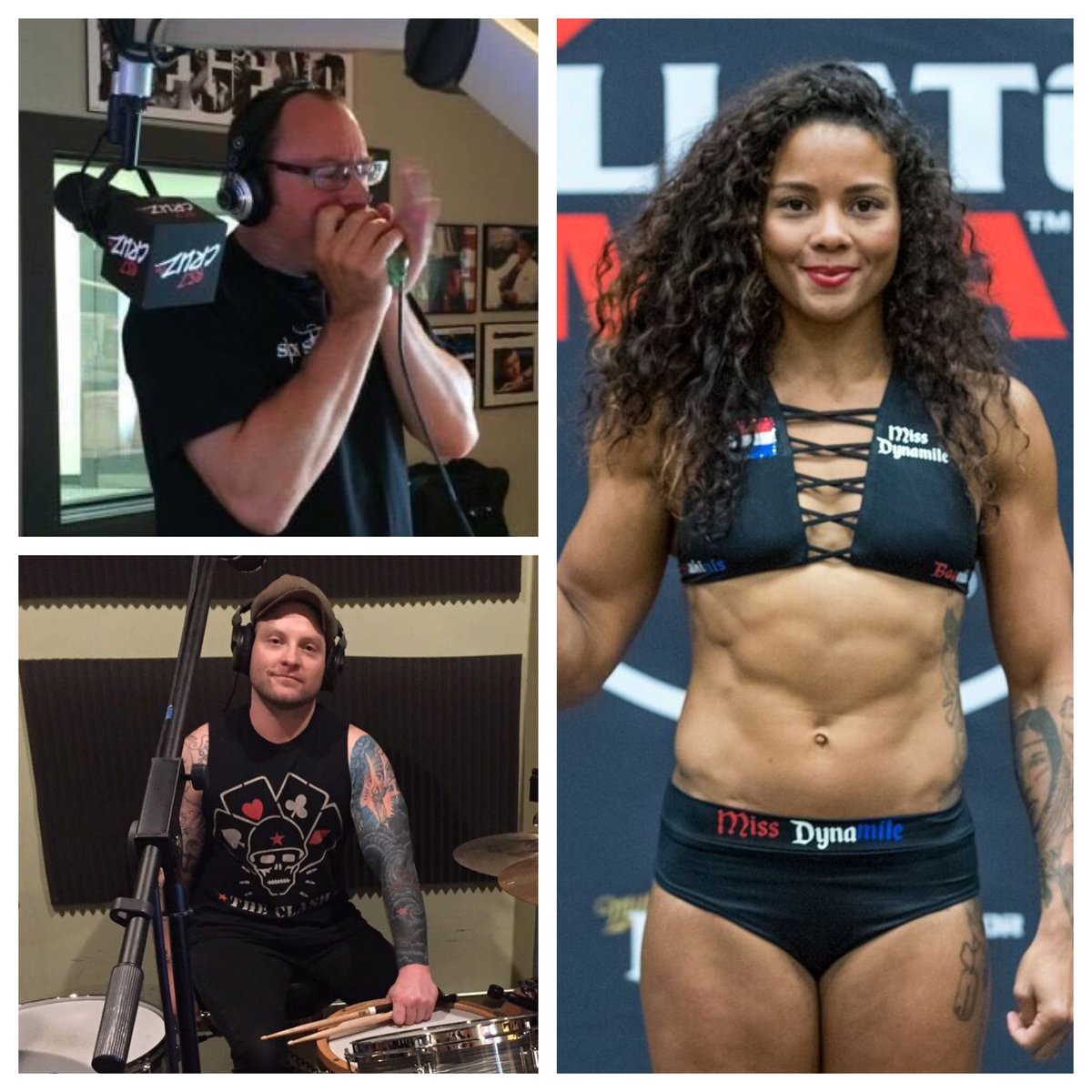 TODDCastPodcast's tweet image. @BlacklistRoyals  drummer Rob Rufus, #BellatorMMA fighter @DeniseKielholtz  &amp;amp; long-time Canadian #radio host @LochlinCross  are guests of #podcast 244!

ow.ly/hUo230rEgU9