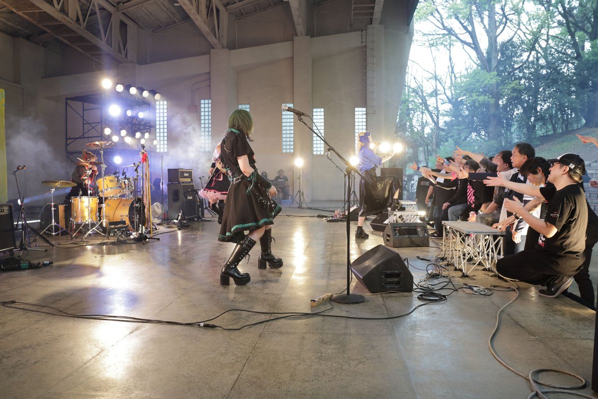 masayaochi's tweet image. FullMooN、所沢航空記念公園野外ステージの”「Hotty&amp;amp;Rhythm 2026 Spring Festival」”で撮影しました。　＃所沢航空記念公園 ＃所沢航空記念公園野外ステージ #FullMooN #満月團