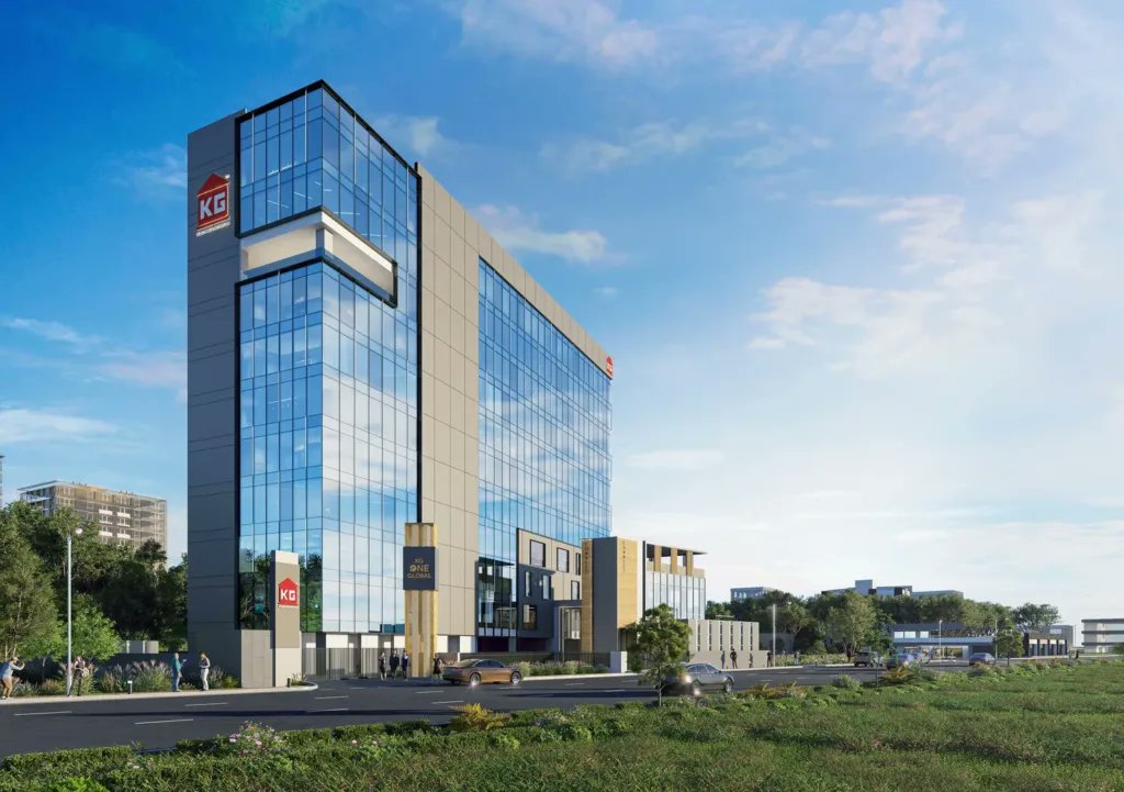 TnInvestment's tweet image. #Chennai-based Real estate developer #KG Builders launched "KG One Global" premium Commercial office near #Guindy in Chennai

- To be developed at Rs 220 Cr will have 1.45 lakh Sq.ft of Commercial Office space with 2B+G+10 spec 

buildwatchnews.com/kg-builders-kg…