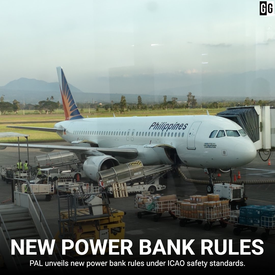 GIZGUIDEPH's tweet image. Power banks must not exceed 100Wh...

More info: gizguide.com/2026/04/philip…

#GIZGUIDEPH #PhilippineAirlines #PowerBank
