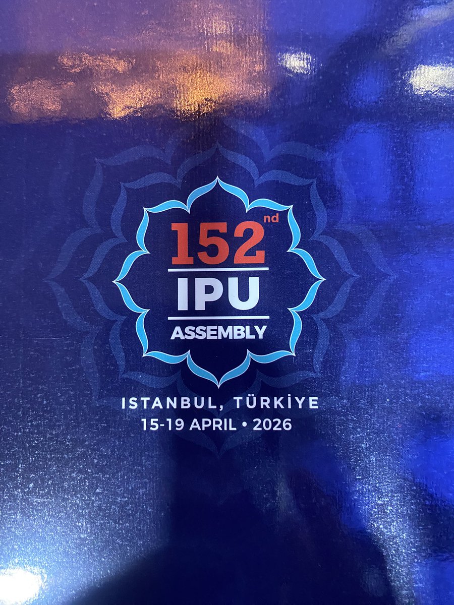 AAttalides's tweet image. #Now
Anda Filip @andafilip 
presenting her candidacy for the post of Secretary General of the @IPUparliament 

 #IPU2026 #Istanbul