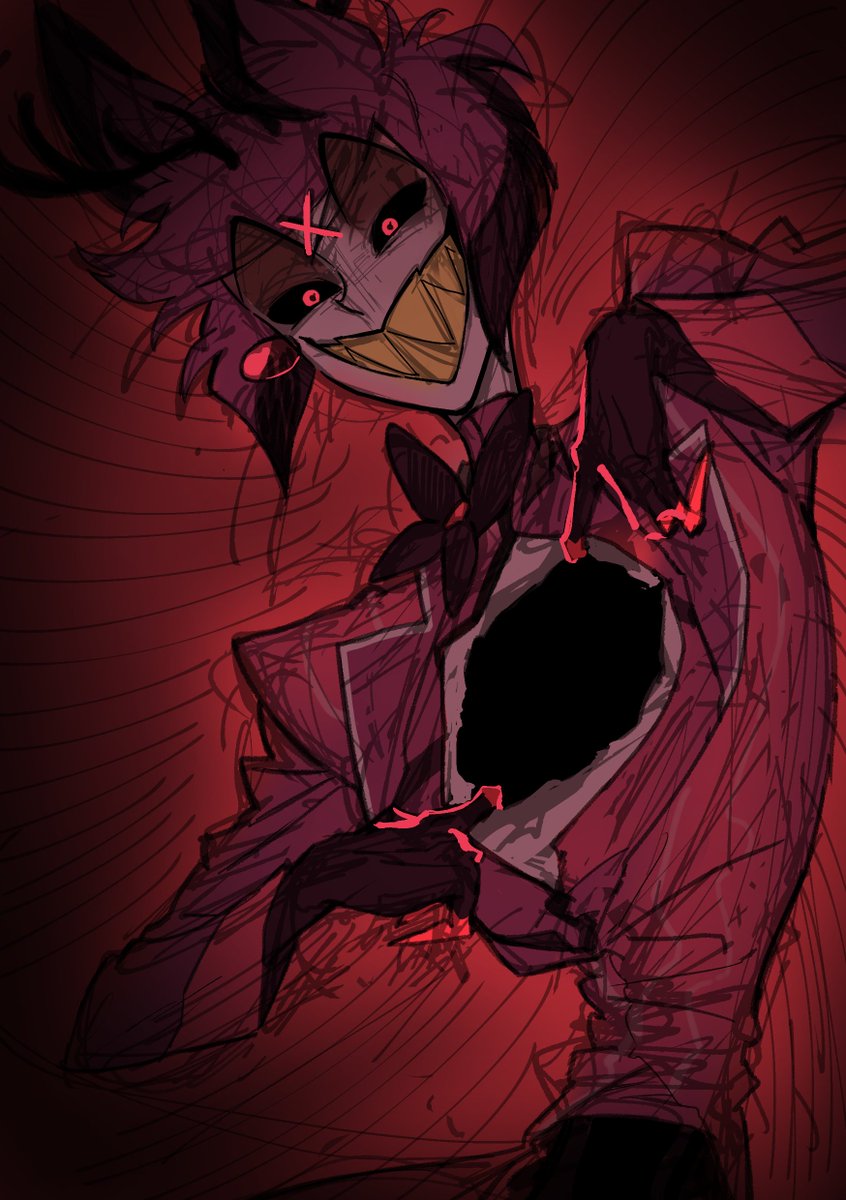 ipo_1000's tweet image. SURPRISE~!
#hazbinhotel #Alastor