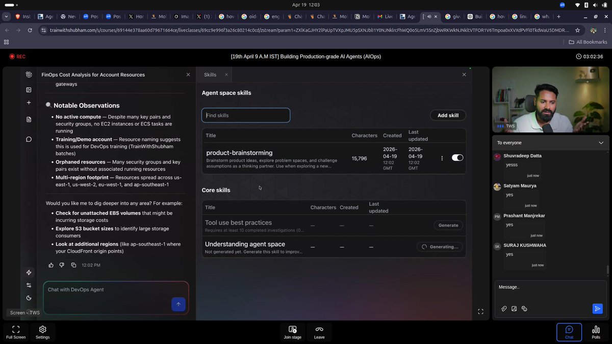shikhar4uu's tweet photo. Building production-grade AI agents (AIOps) on TWS right now 🤩
From idea → deployment → real-world impact
No fluff, just systems that actually work https://t.co/Z6HqbBXM4B