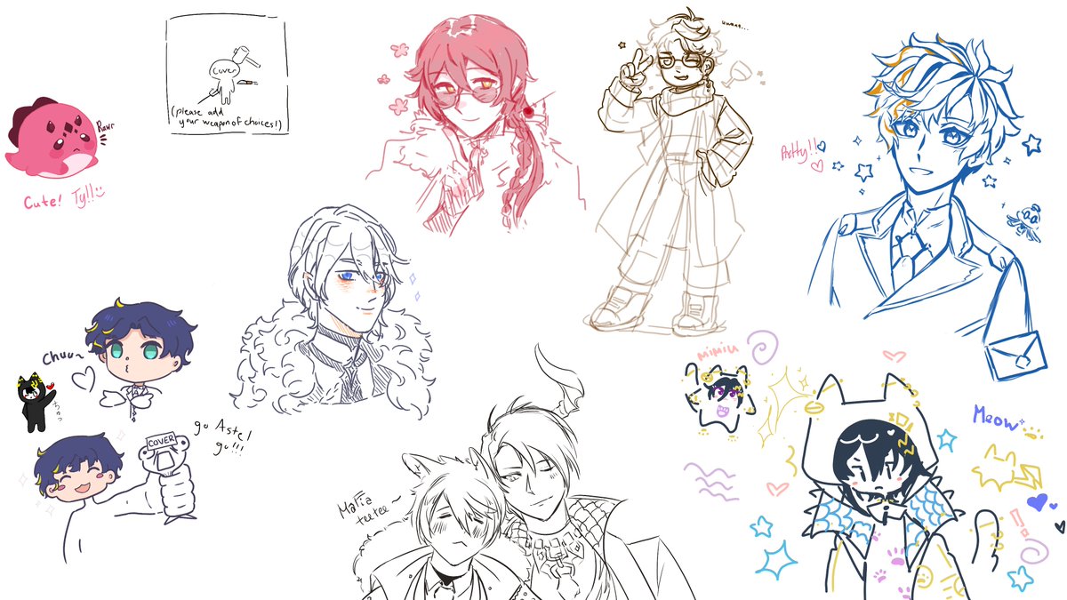 day 3 ✨✨ 
#HolostArt #Holostars