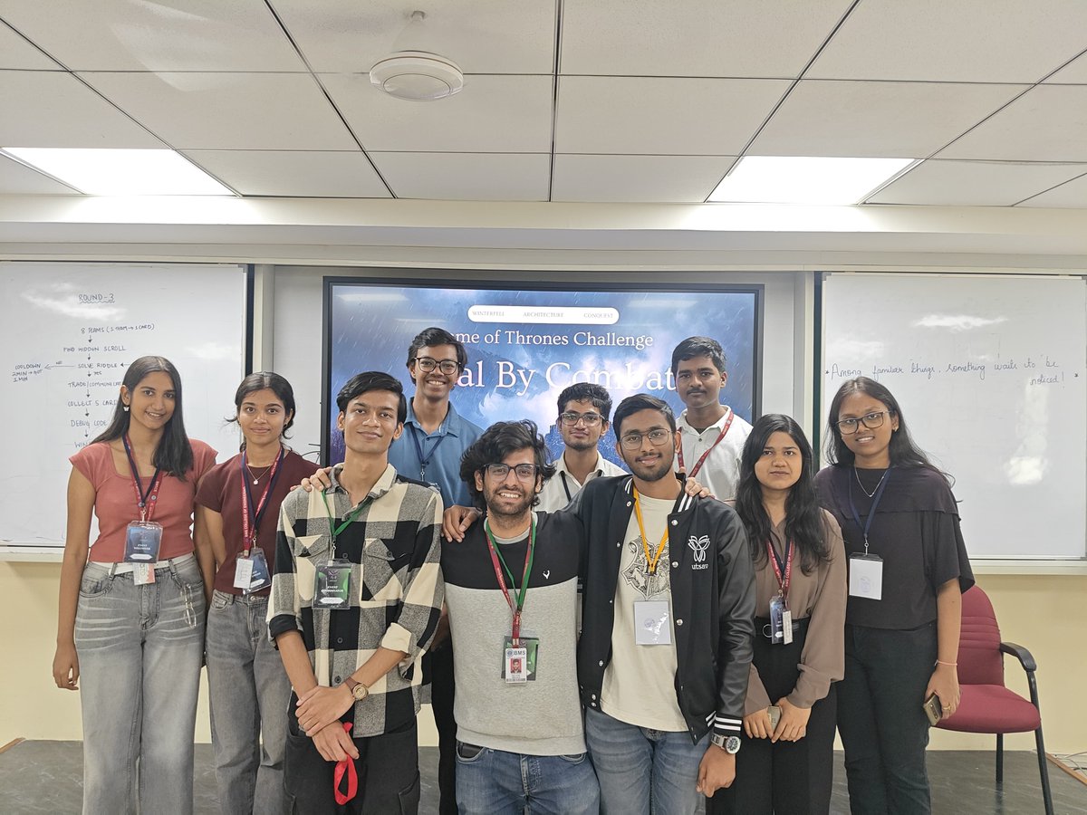 zameernagaral's tweet image. Volunteered at Trial by Combat (CodeIO)

Got to help run the event, coordinate participants, and ensure everything went smoothly.
Great experience working behind the scenes of a tech event.
#Volunteering #TechCommunity #CodeIO