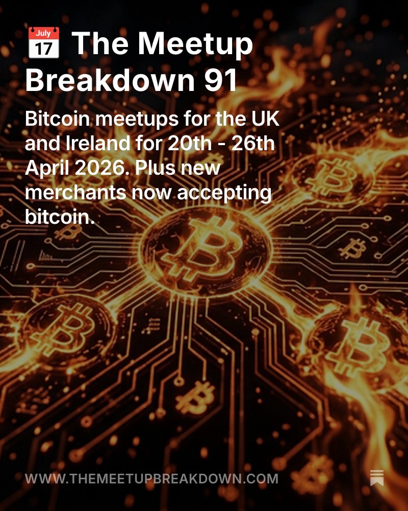 Bitcoin Events UK tweet media