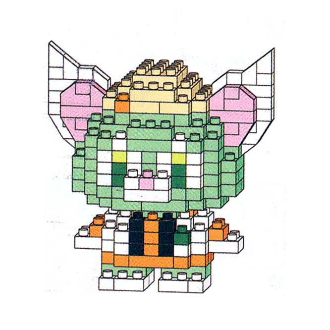 AllGoodsManual's tweet image. How to Build Gelatoni W-003 Blocks Instructions
youtu.be/UMzGithEqKk
Make a Wise Life Bricks - Gelatoni W-003
Pieces : 200pcs
H : 66mm
W : 60mm
L : 36mm
#Assembly #Cat #Disney #Gelatoni #MicroBlock #MiniBlock #NanoBlock #W_003