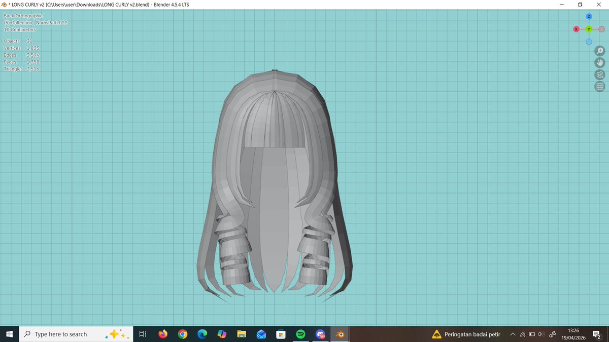 Folepkin's tweet image. Make the bangs look good
#Roblox #RobloxHair #RobloxUgc #CreatorUgc #RobloxCreator #Blender