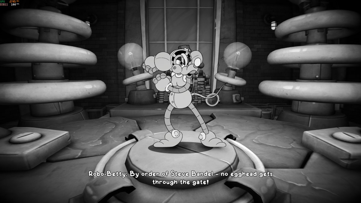 biggiehardcore's tweet image. #MousePIForHire #FumiGames #Steam 
The art style, animations, and music in this game are amazing.  Also, Robo-Betty was a fun boss fight.  If you haven't already picked this game up, I'd definitely recommend adding it to your list.  I can see this getting a best indie nomination