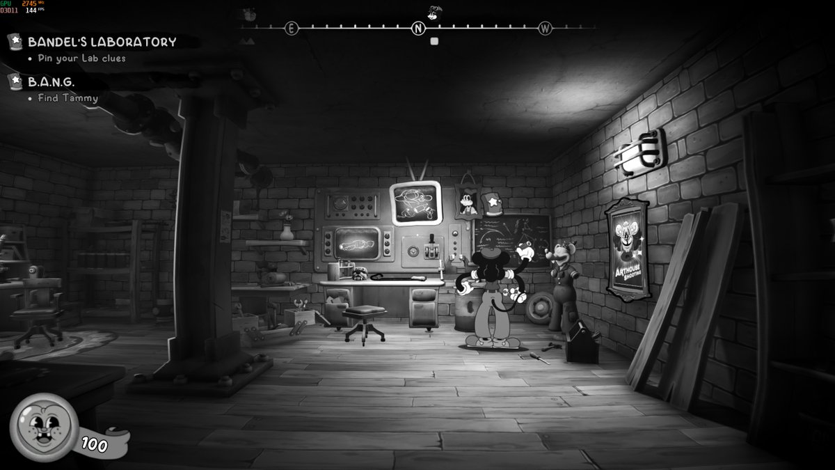 biggiehardcore's tweet image. #MousePIForHire #FumiGames #Steam 
The art style, animations, and music in this game are amazing.  Also, Robo-Betty was a fun boss fight.  If you haven't already picked this game up, I'd definitely recommend adding it to your list.  I can see this getting a best indie nomination